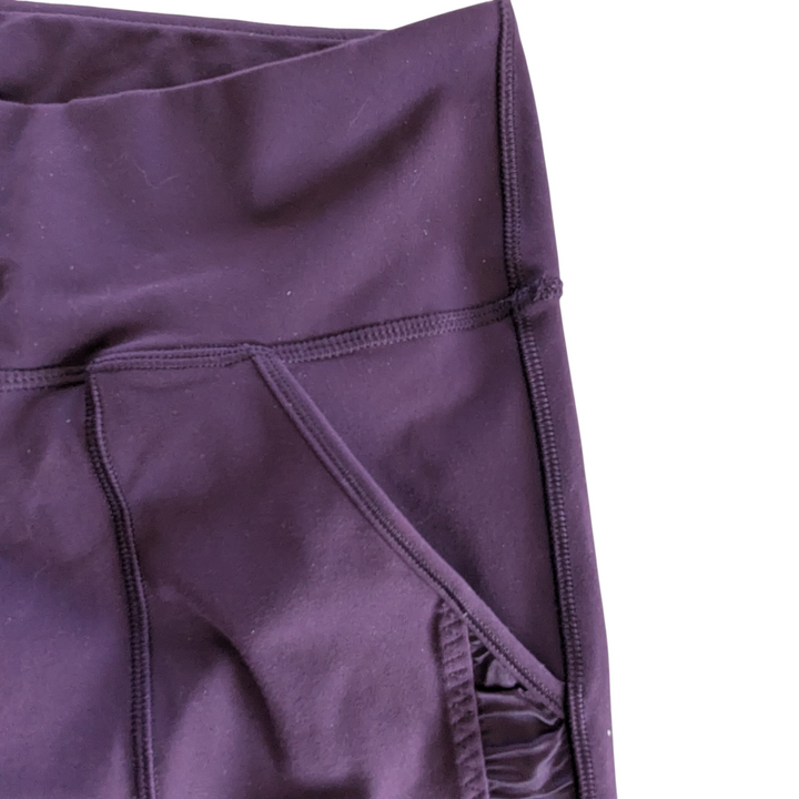 Lululemon Ruched Leggings Purple Size 8