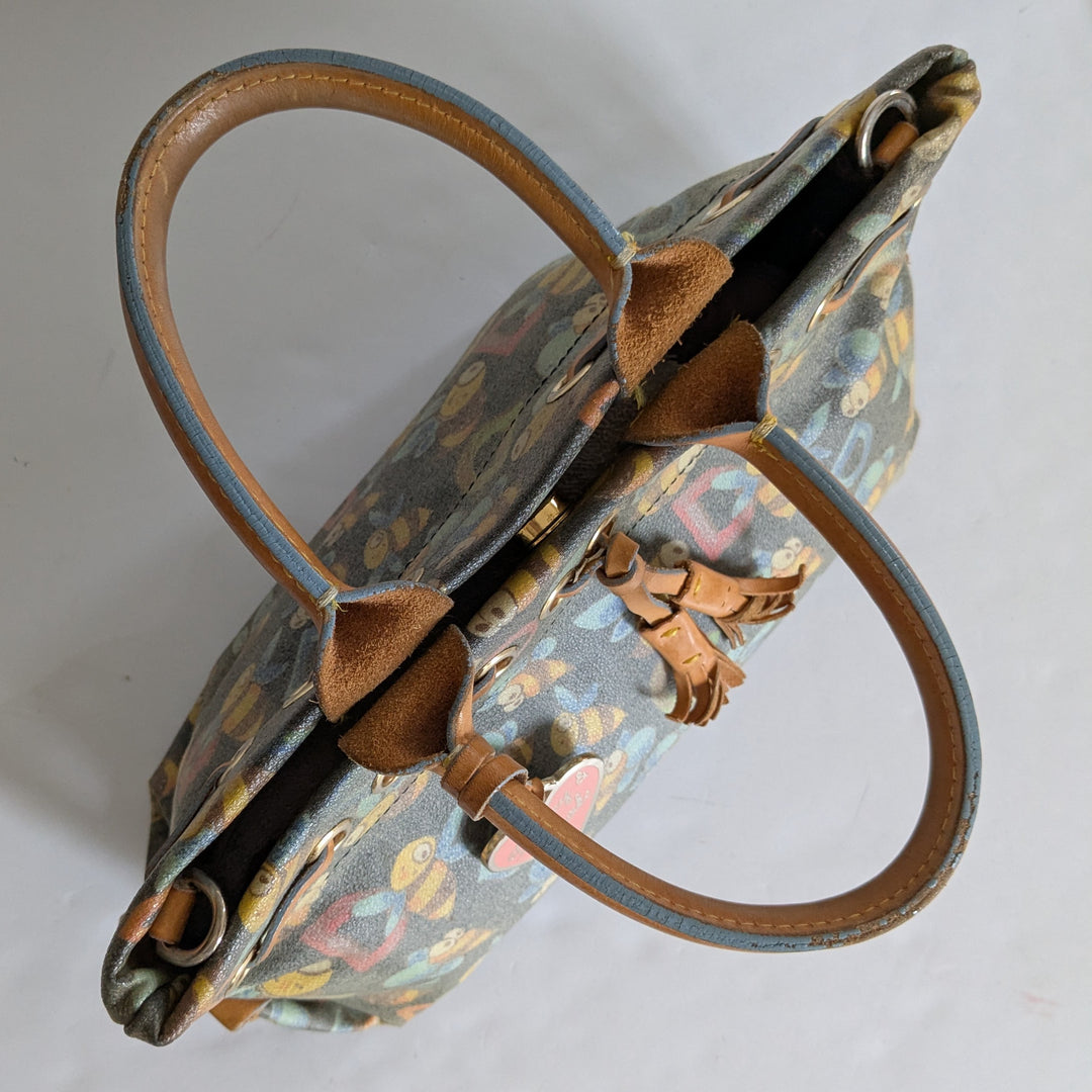 Dooney & Bourke Bumble Bee Print Satchel