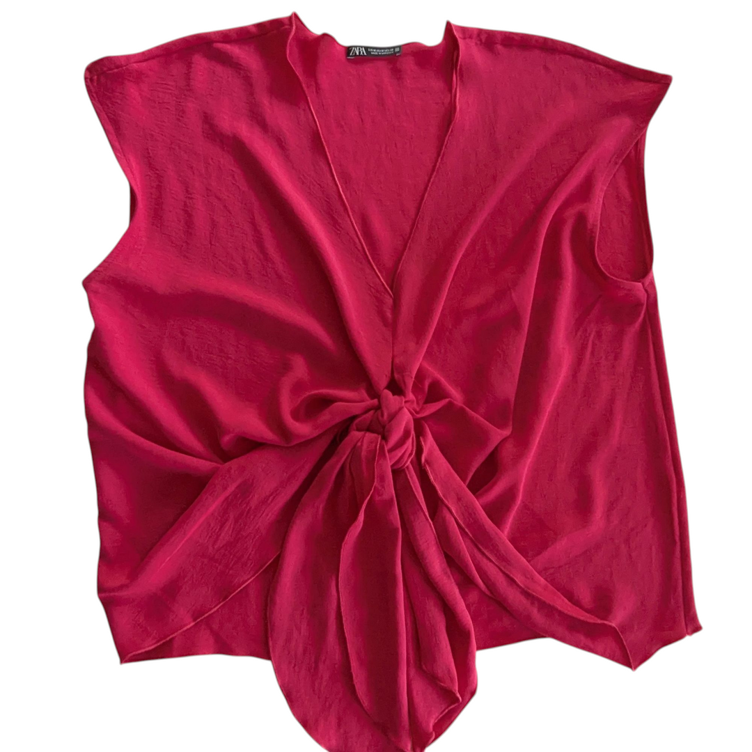 Zara Hot Pink Top Size Medium
