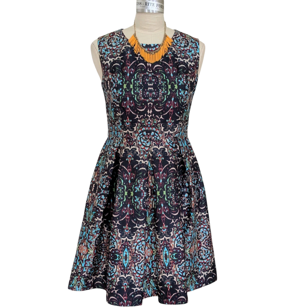 white milkmaid dress Floral Green Cotton Milkmaid Dress