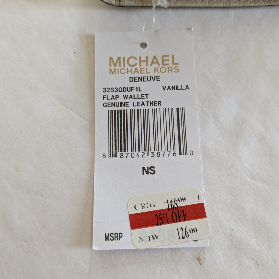 MICHAEL Michael Kors Deneuve Tri Fold Wallet NWT