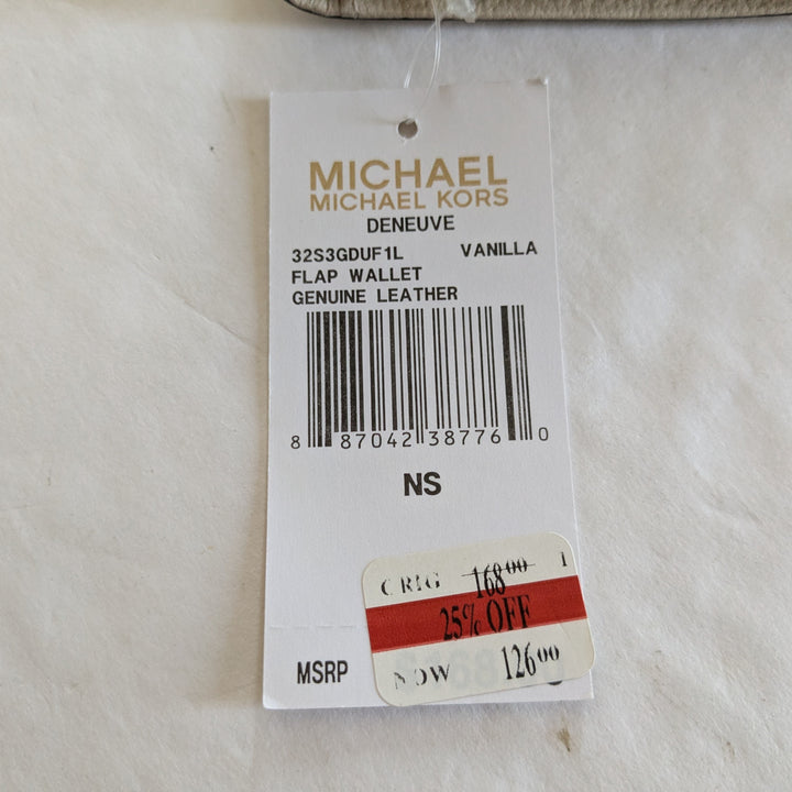 MICHAEL Michael Kors Deneuve Tri Fold Wallet NWT