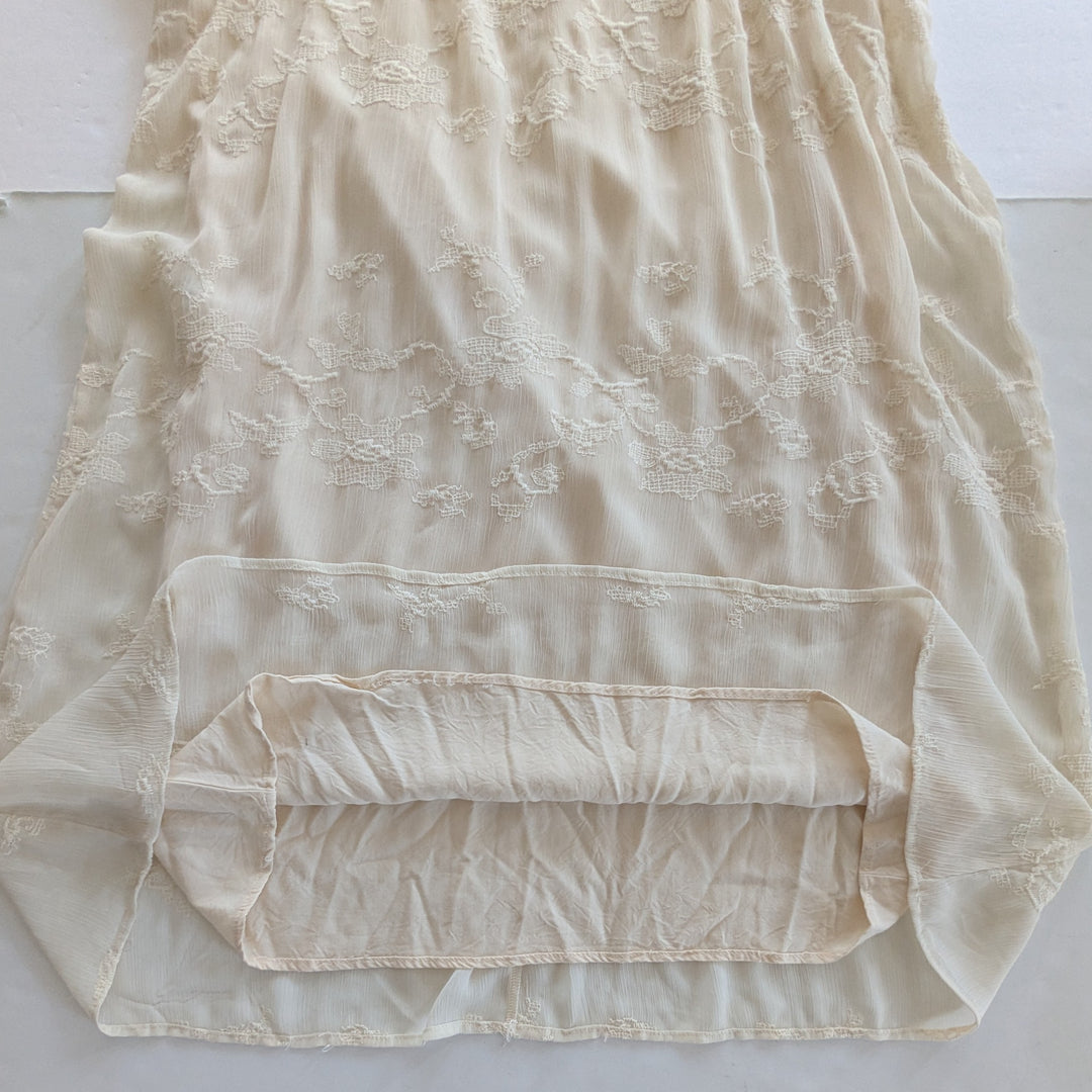 Anthropologie Tiny Luisa Cream Dress Size Small