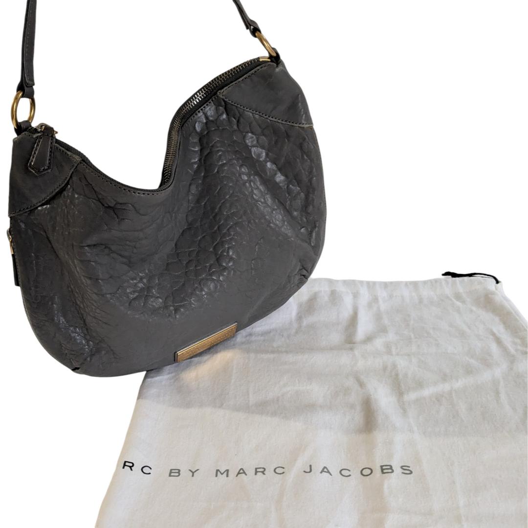 Marc by Marc Jacobs Washed Up Grey Hobo Crossbody