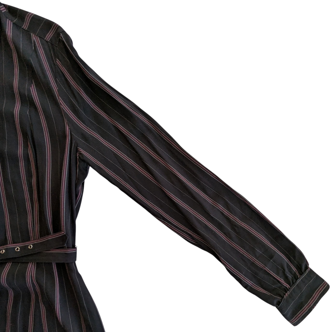 Paige Nayven Striped Maxi Dress Size Large