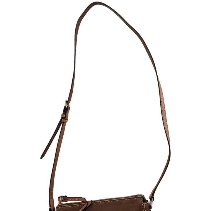 Dooney & Bourke Brown Leather Crossbody