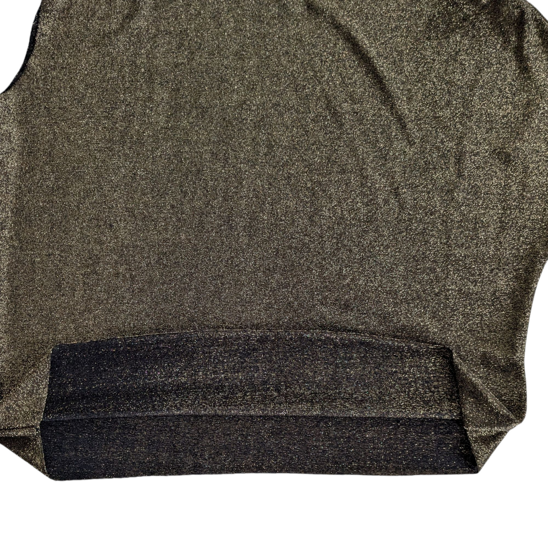 R+A Axel Gold Knit Top Size Medium