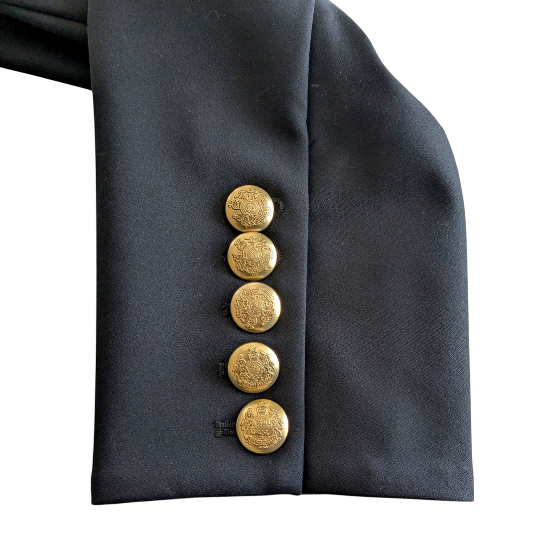 Quince Scuba Captain's Blazer with Fleeced Hoodie Liner Size L/XL