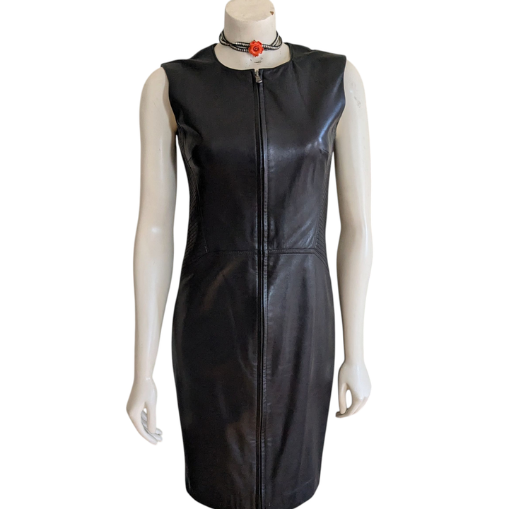 Kenneth Cole Leather Dress Size Small