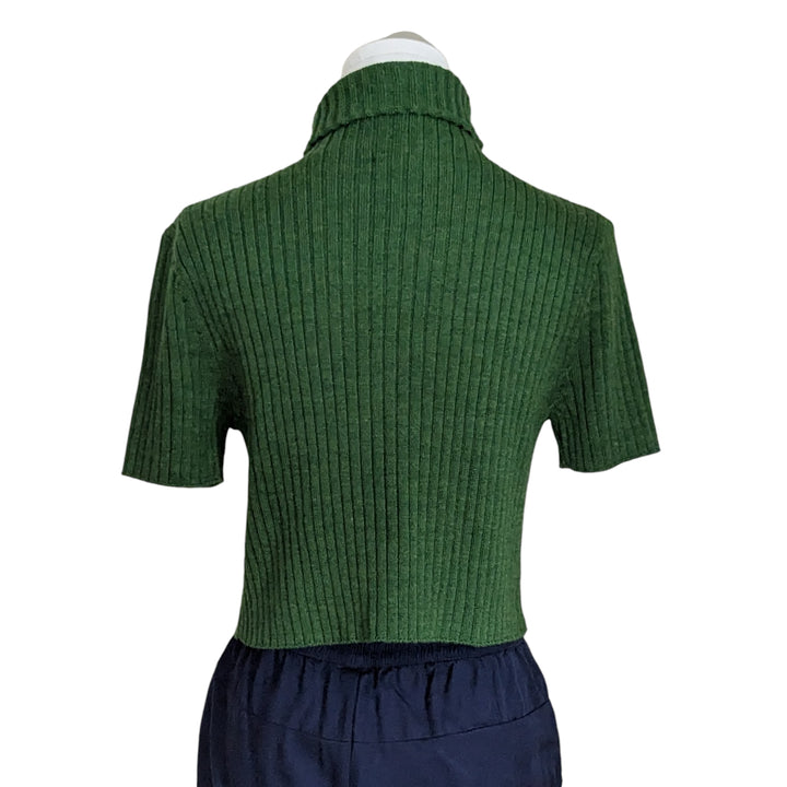 STAUD Lilou Ribbed Knit Sweater Size Small