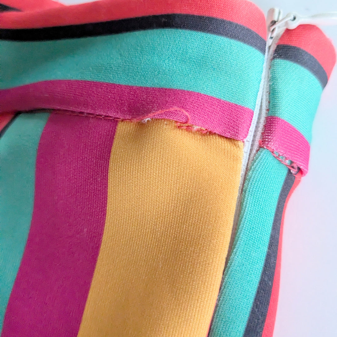 A Calin for Flying Tomato Striped Pants Size Medium