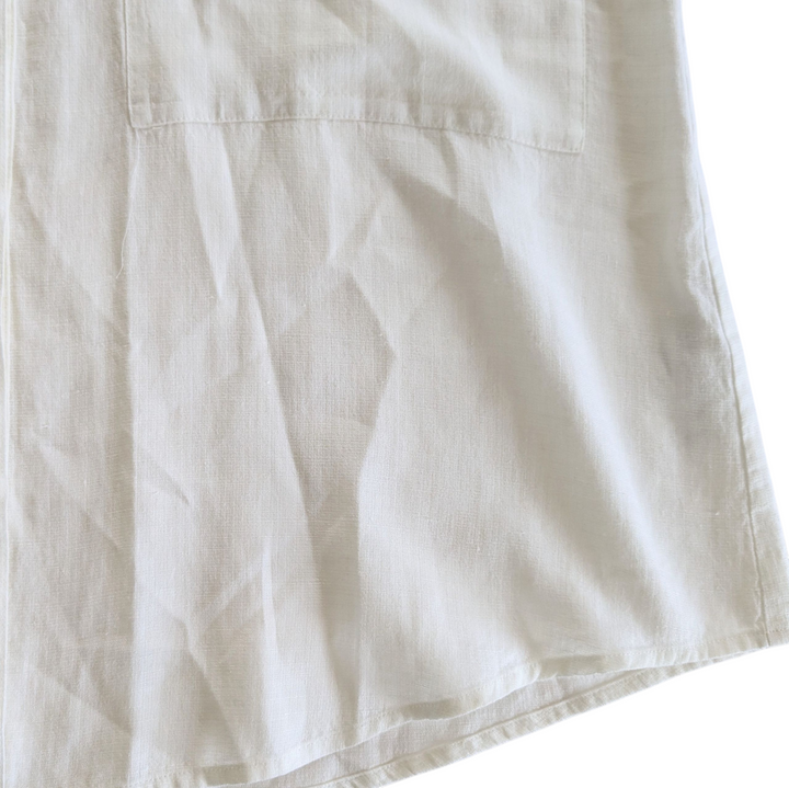 Eileen Fisher Linen Blend Top Size Large