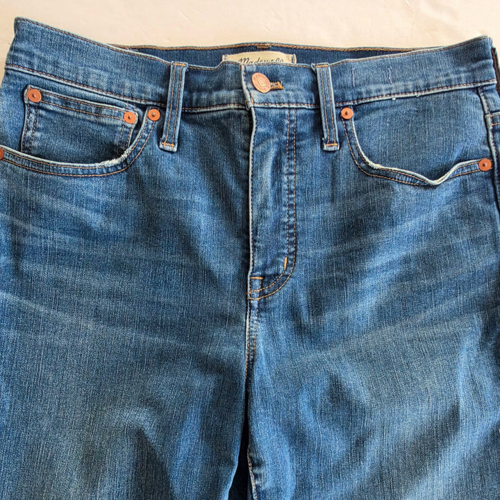 Madewell Cali Demi Boot Cropped Jeans Size 28