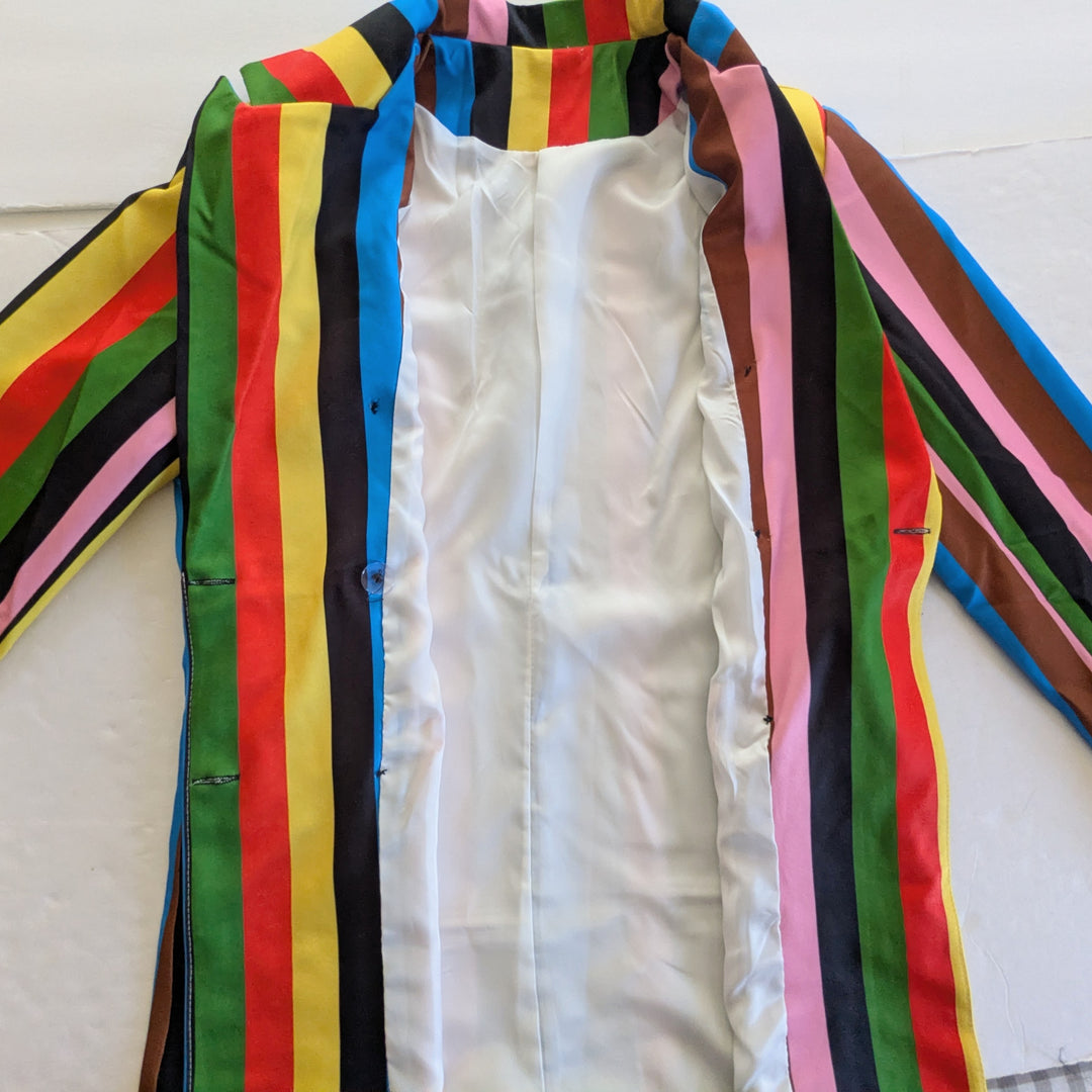 Striped Blazer Size Medium