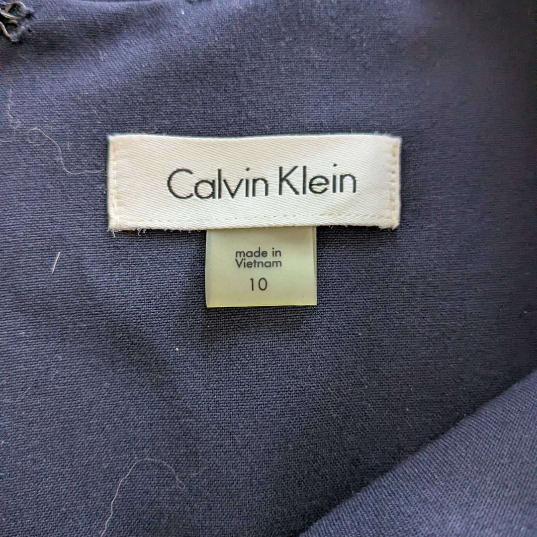 Calvin Klein Fit & Flare Dress Size 10 NWT