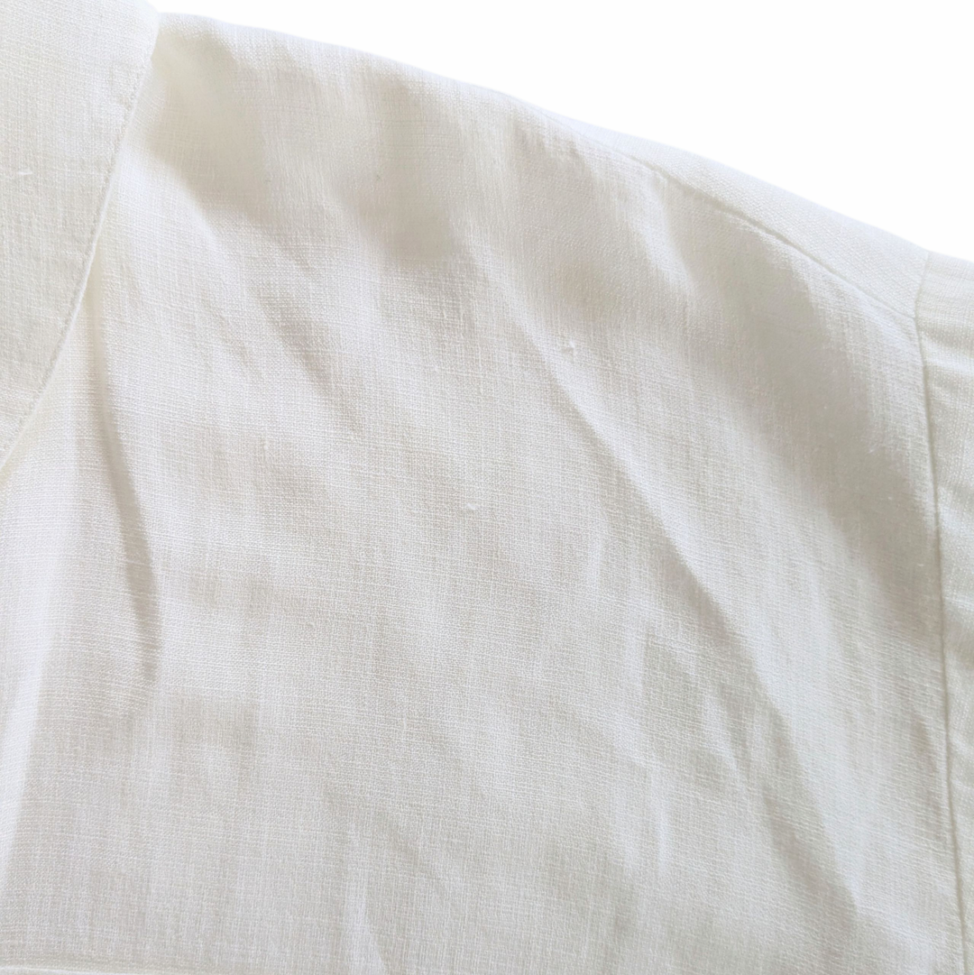 Eileen Fisher Linen Blend Top Size Large