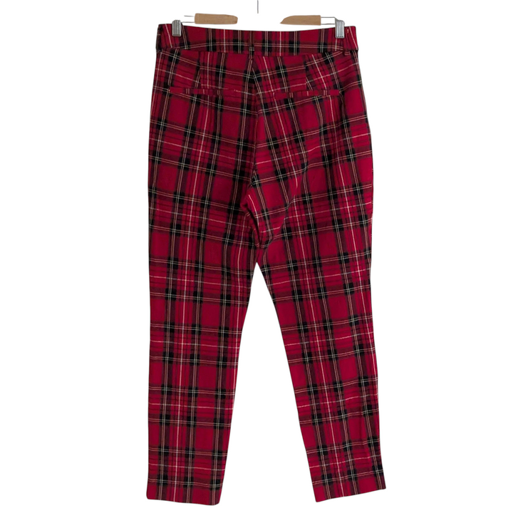 Old Navy Plaid Pixie Cropped Pants Size Small