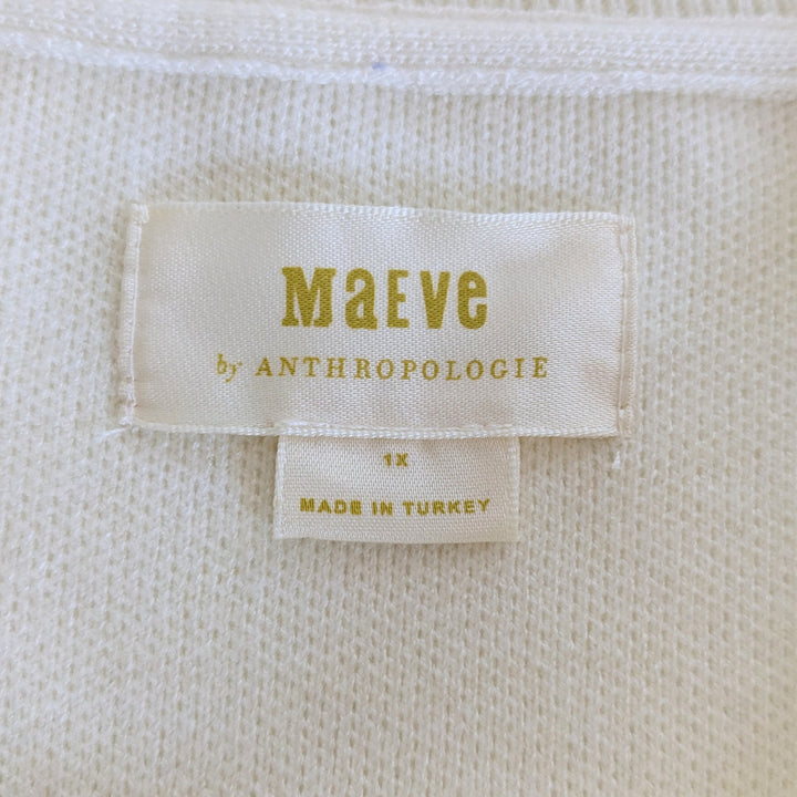 Anthropologie Maeve Sleeveless Sweater Size 1X