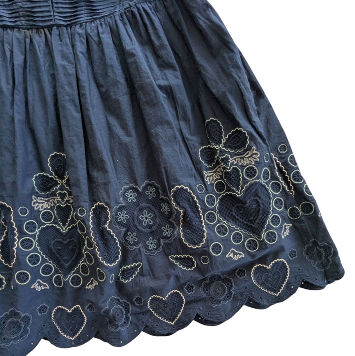 Sea New York Jeanetta Eyelet Dress Size Large