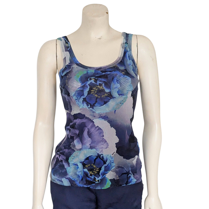 Fuzzi Mesh Tank Top Size Small