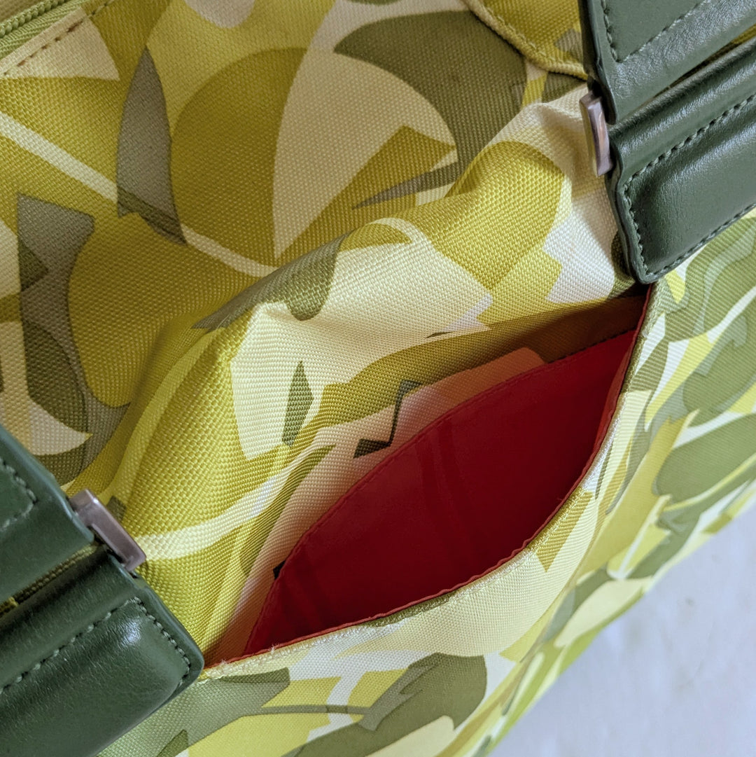 Tumi Canvas and Leather Weekend Bag