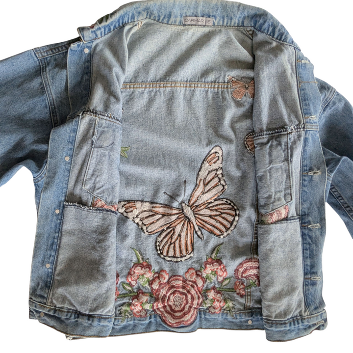 Carmar Embroidered Denim Jacket