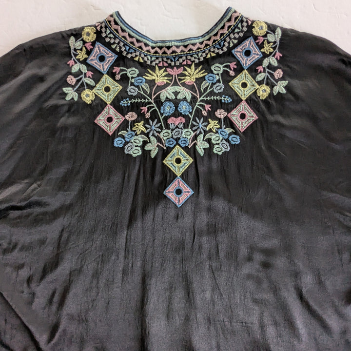 Johnny Was Biya Hendaya Tunic Size Small