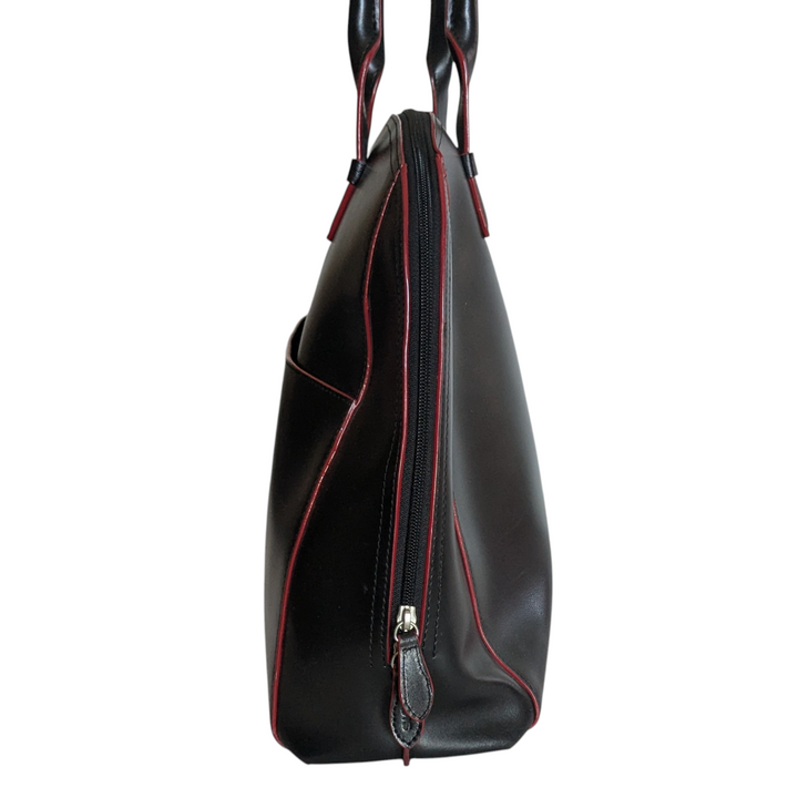 Lodis Audrey Buffy Leather Domed Shoulder Tote Bag