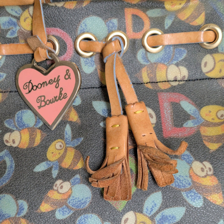 Dooney & Bourke Bumble Bee Print Satchel