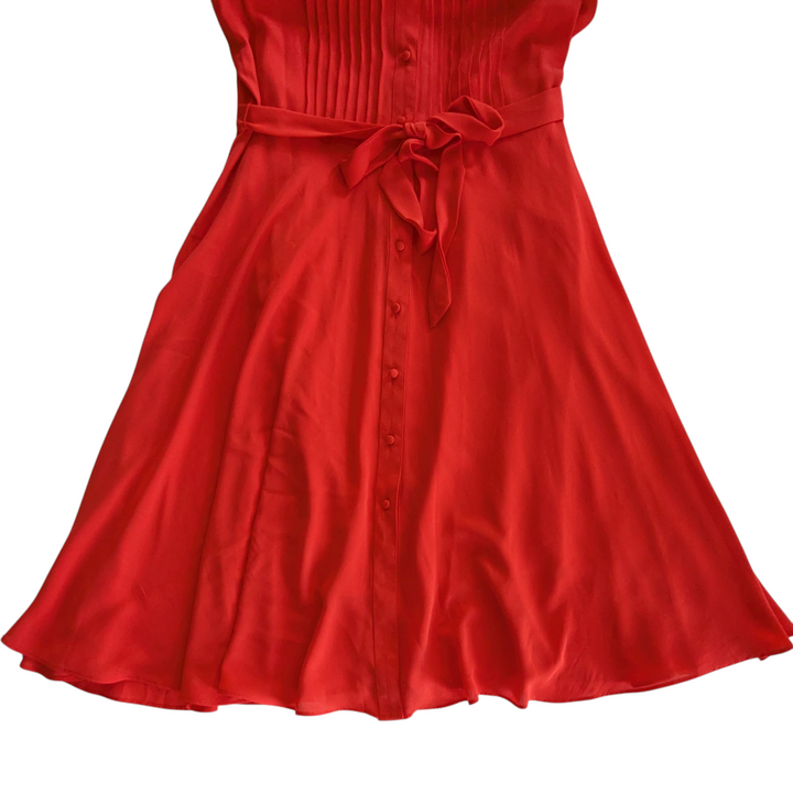 Nanette Lepore Sleeveless Pleated Dress Size 12