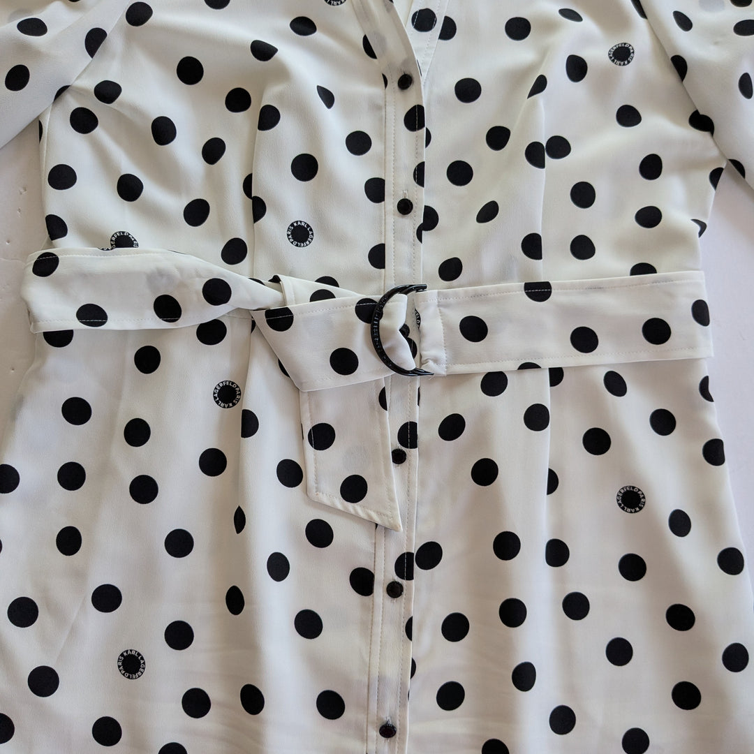 Karl Lagerfeld Paris Shirt Dress Size 12