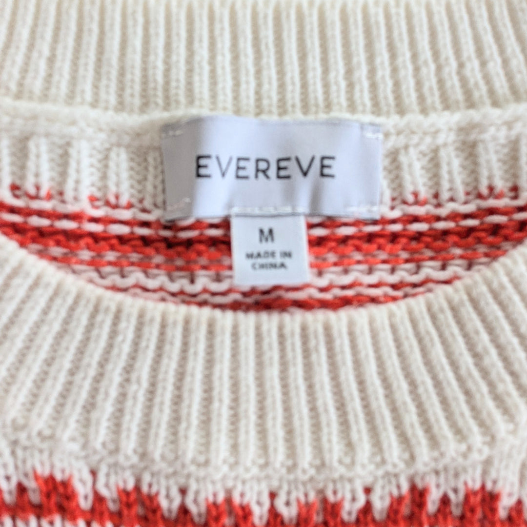Evereve Ruffled Sweater Vest Size Medium