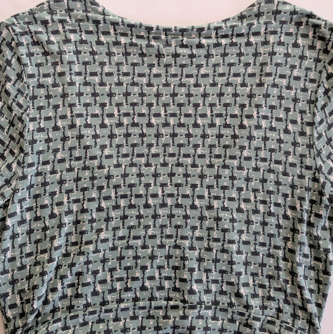 Boden Knit Faux Wrap Dress Size 8