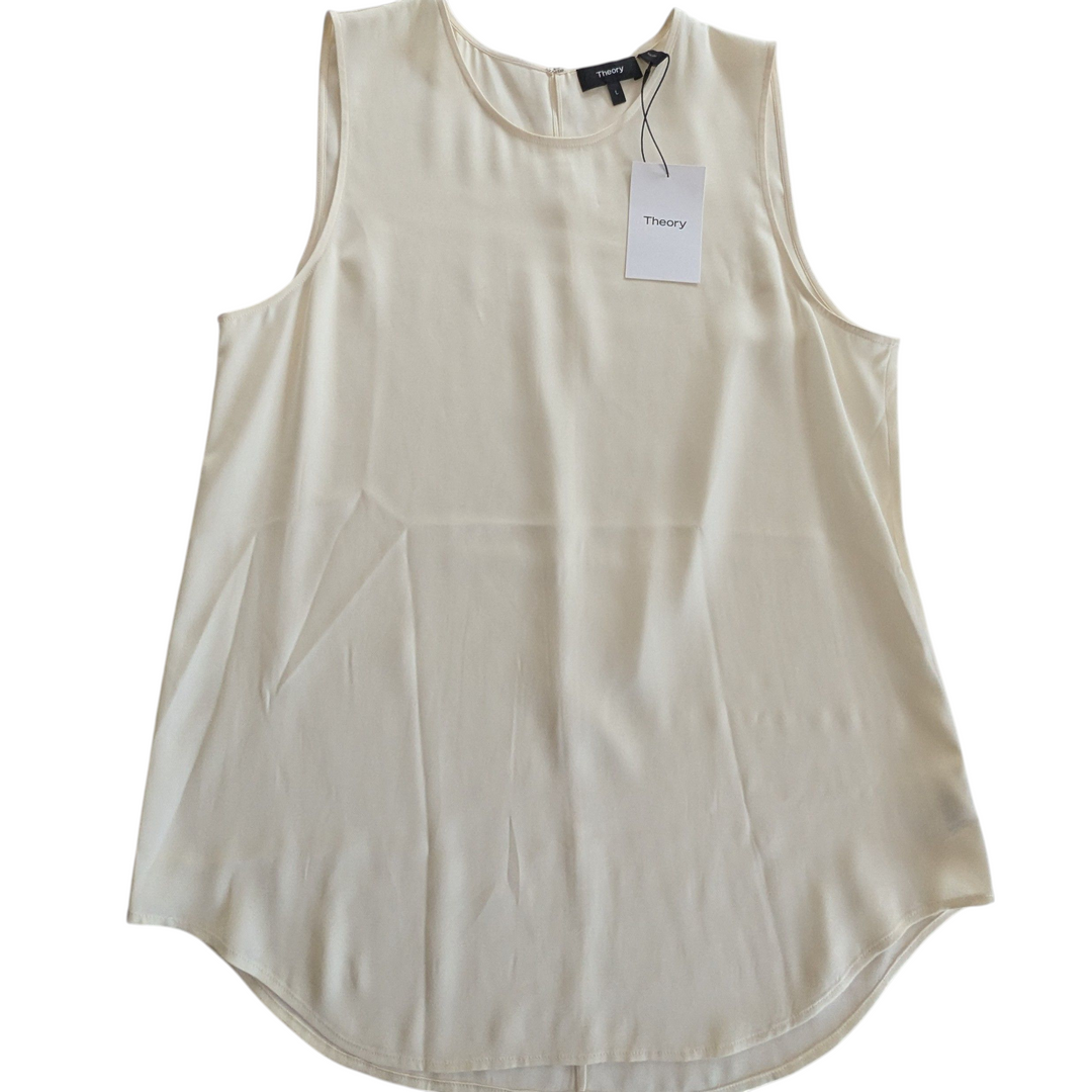 Theory Bringam Silk Stretch Shell Size Large NWT