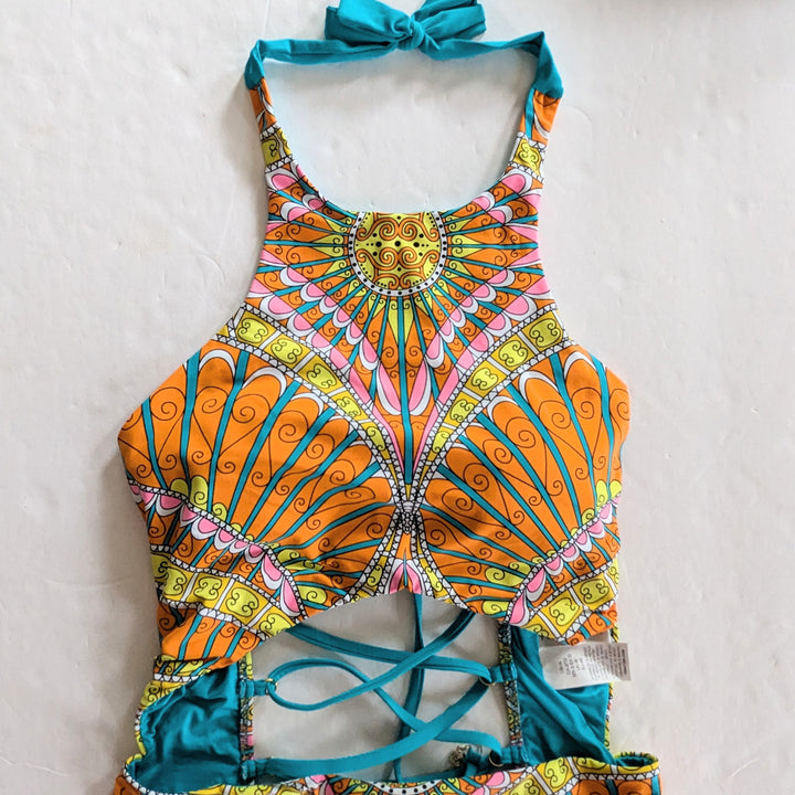 Trina Turk 1 Piece Swimsuit Size 14 NWT