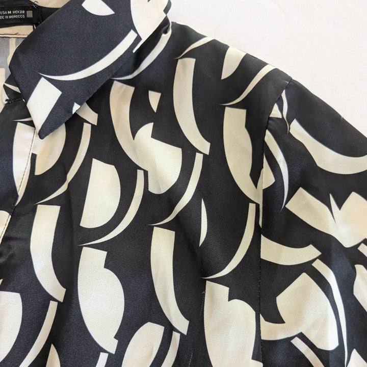 Zara Zebra Print Dress Size Medium