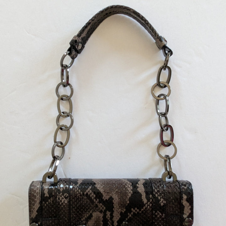 Alexis Hudson Reptile Print Leather Crossbody
