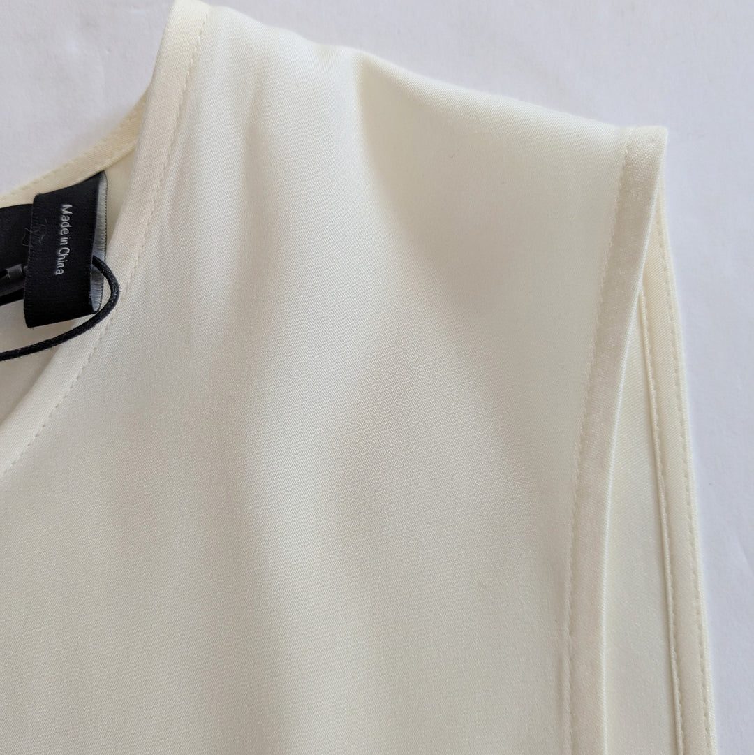 Theory Bringam Silk Stretch Shell Size Large NWT