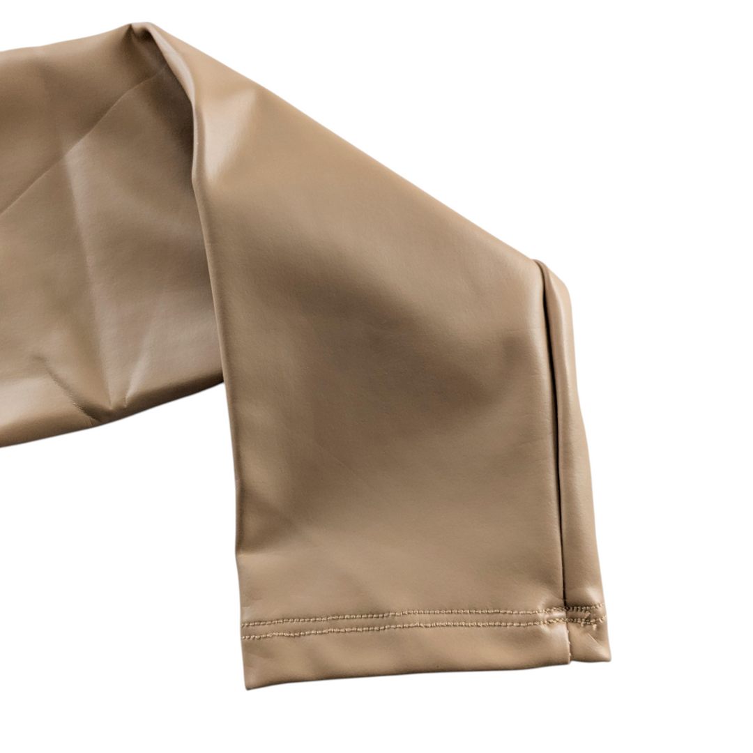 OMG Vegan Leather Blazer Size Small