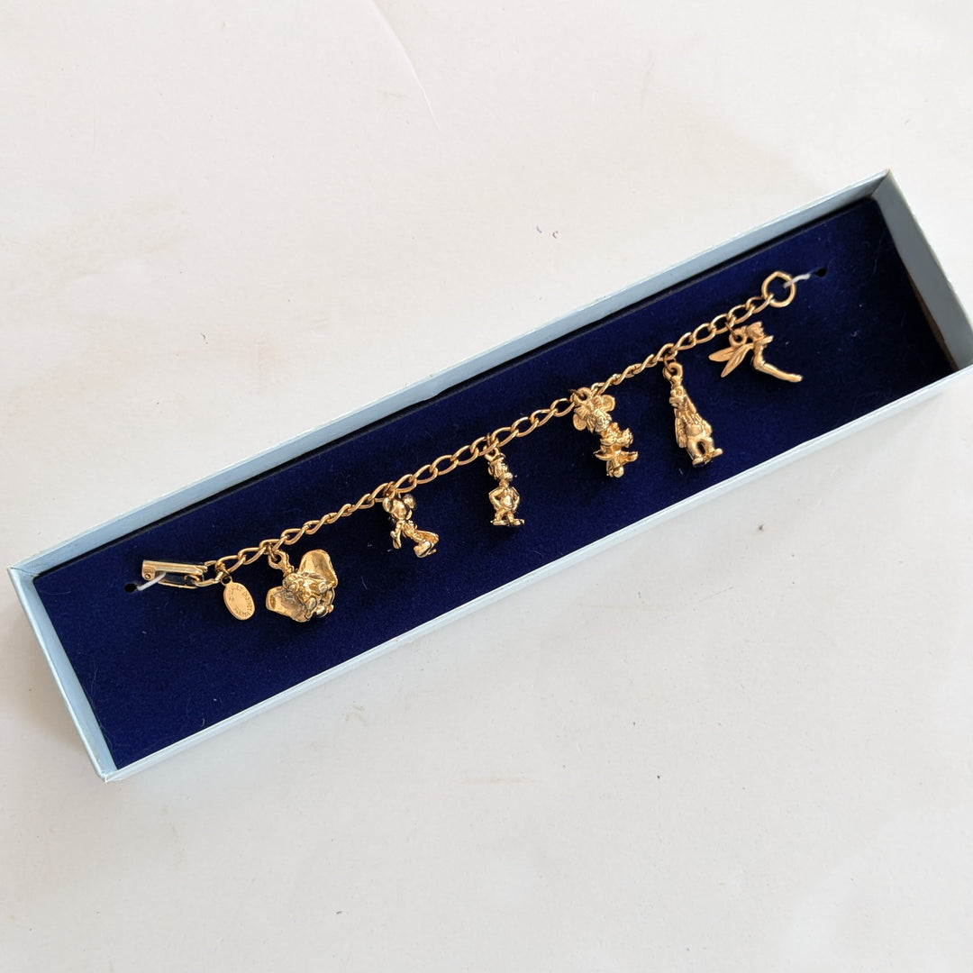 Walt Disney Productions Kids Charm Bracelet