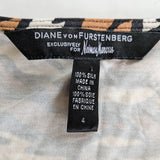 Diane von Furstenberg Kye Short Sleeve Dress Size 4