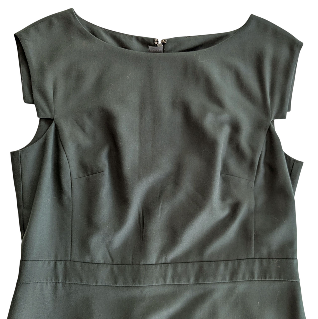Ann Taylor Forest Green Dress Size 10 NWT