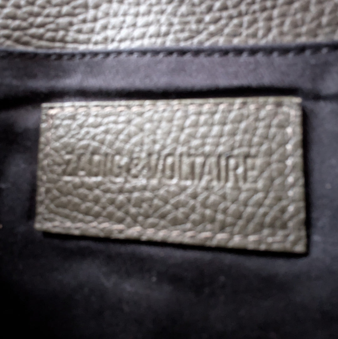 Zadig & Voltaire Olive Leather Crossbody