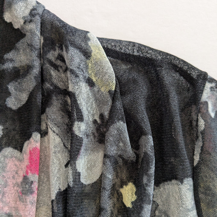 Ali Miles Mesh Open Cardigan Size 3X