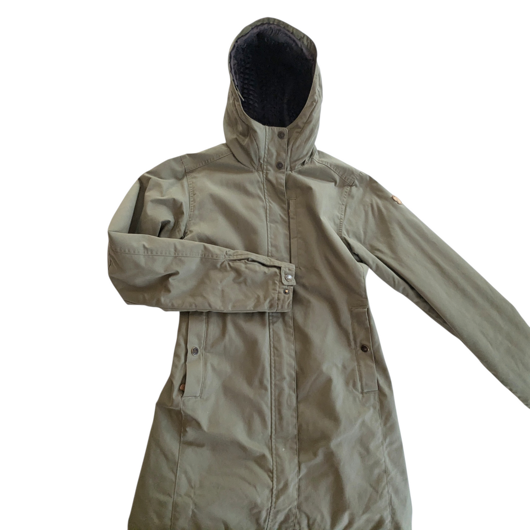 Fjallraven Kiruna Hooded Parka Size XS