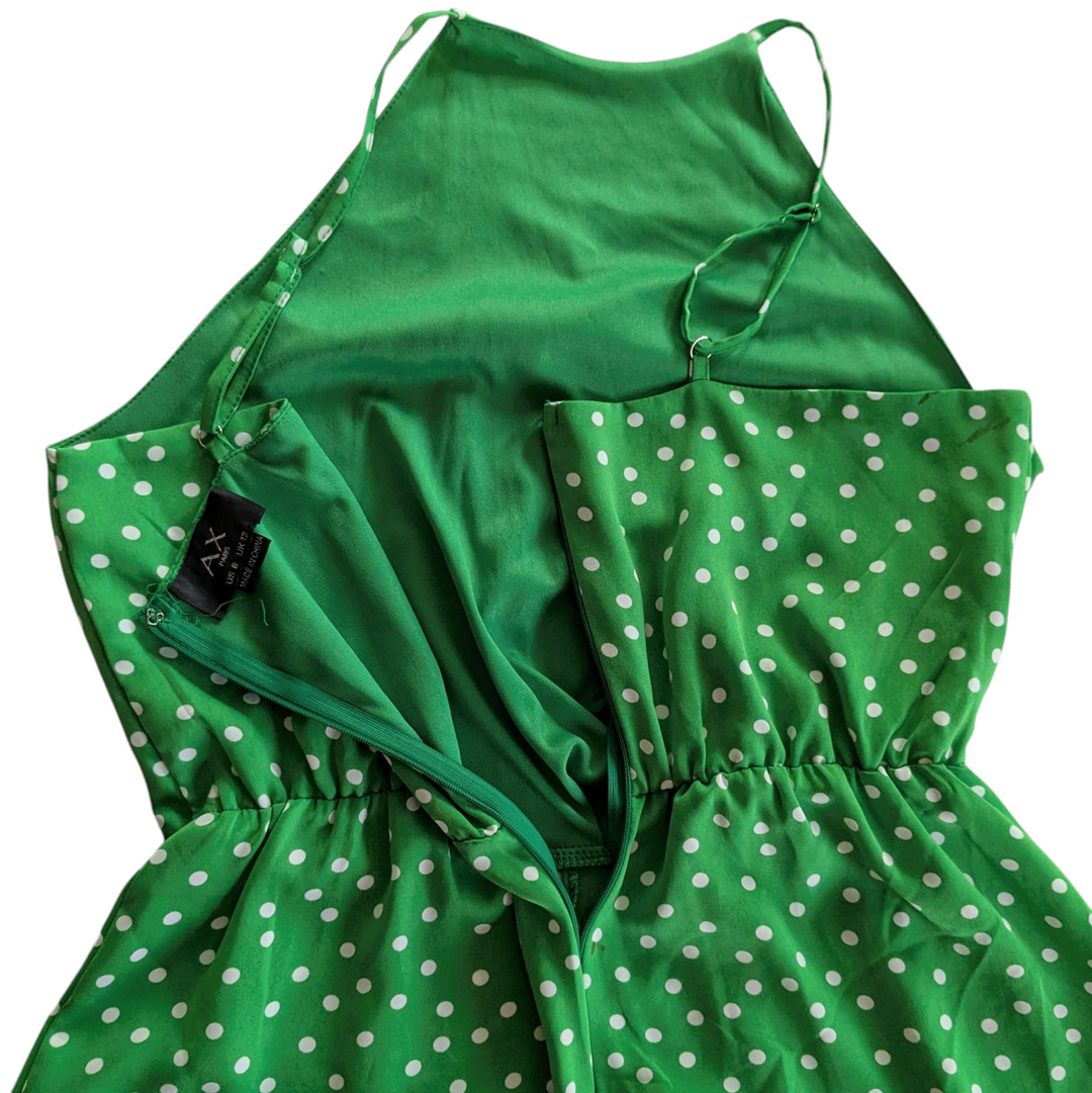 Ax Paris Polka Dot Romper Size 8