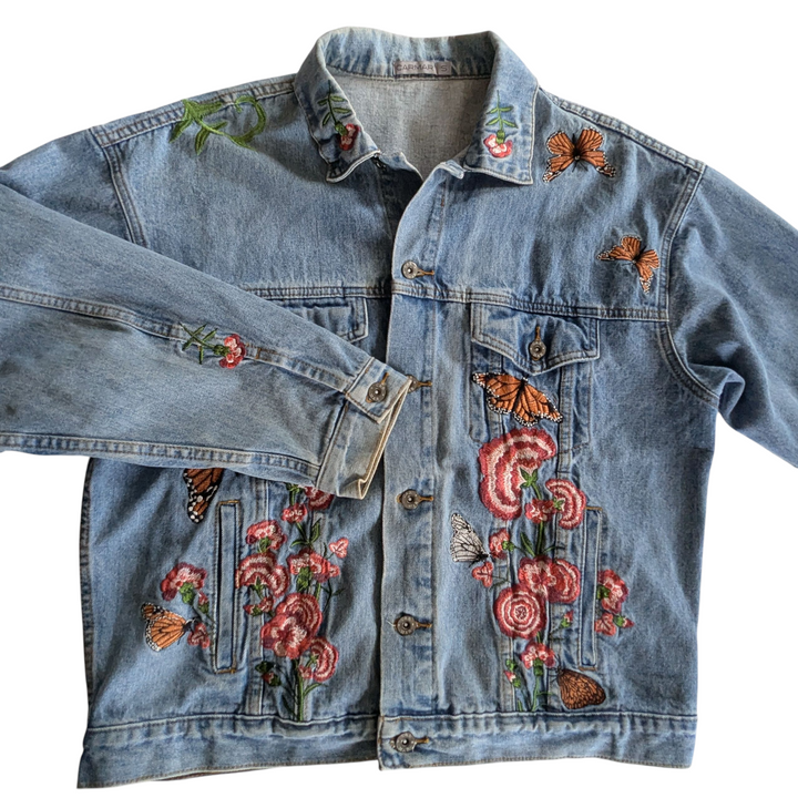 Carmar Embroidered Denim Jacket
