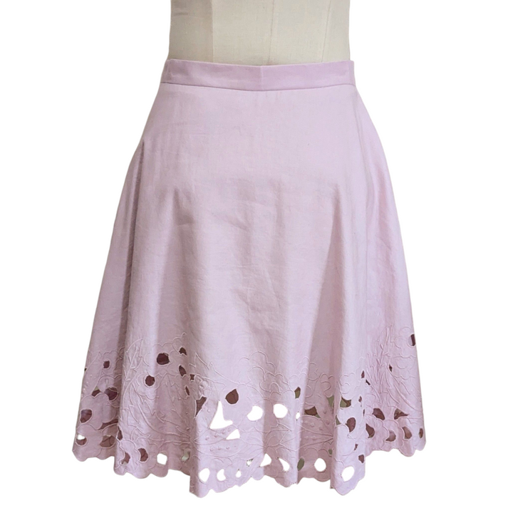 Ann Taylor Lilac Skirt Size 8