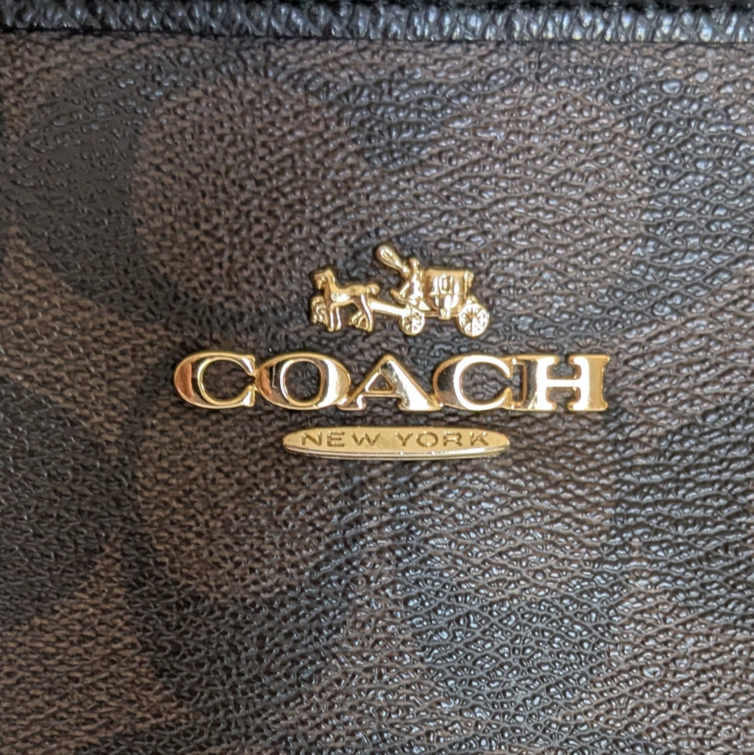 Coach Signature Logo City Tote