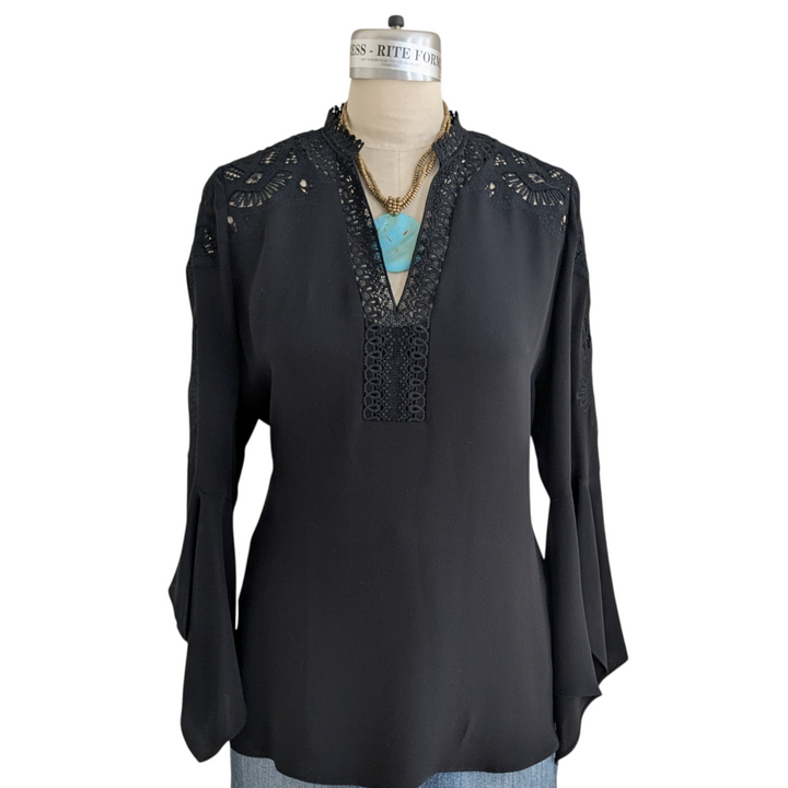 Kobi Halperin Jessa Silk Top Size XL